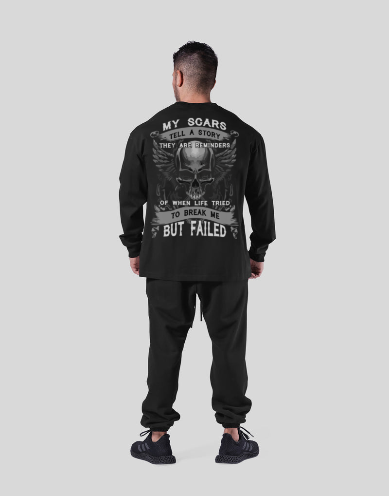 SCARS LONG SLEEVE TEE