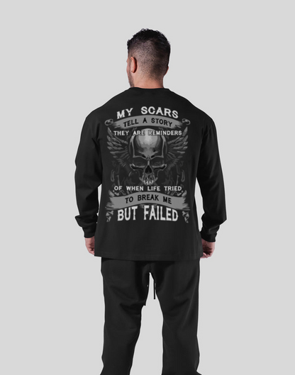 SCARS LONG SLEEVE TEE