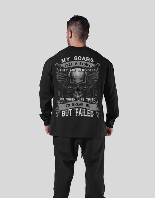 SCARS LONG SLEEVE TEE