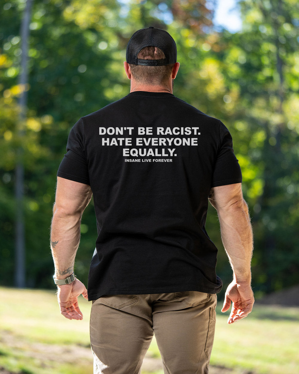 DON'T BE RACIST TEE (RGFT)
