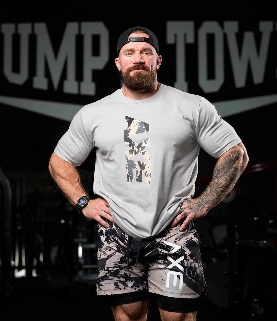 AXE TEE (LIGHT GREY)