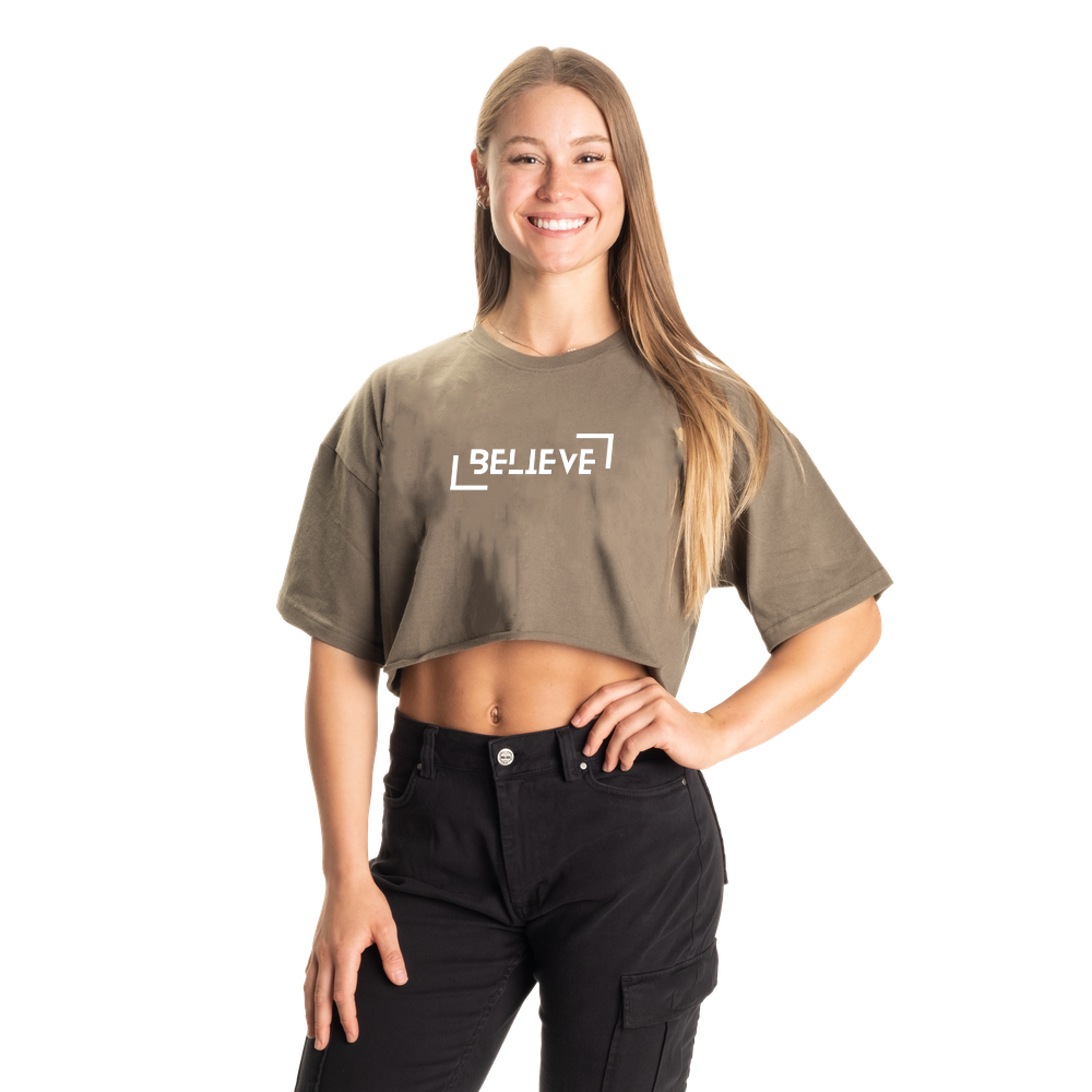 OS Crop top (olive)