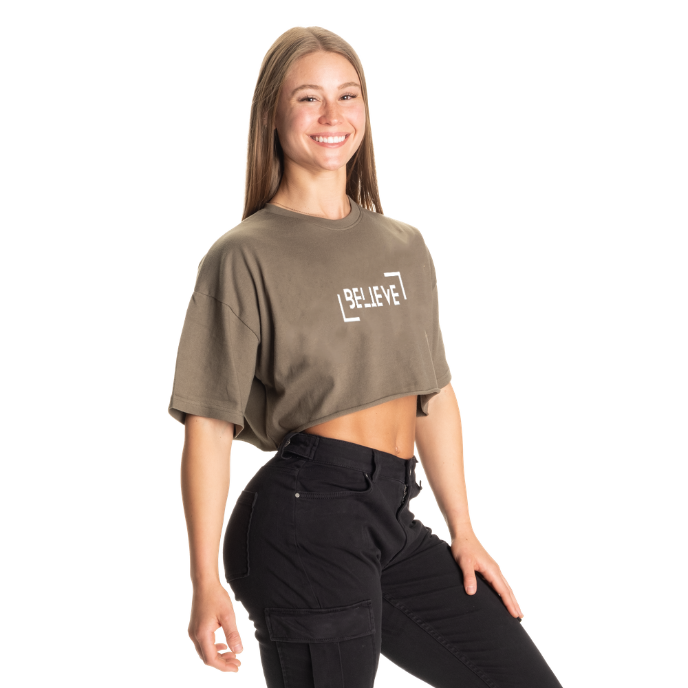 OS Crop top (olive)