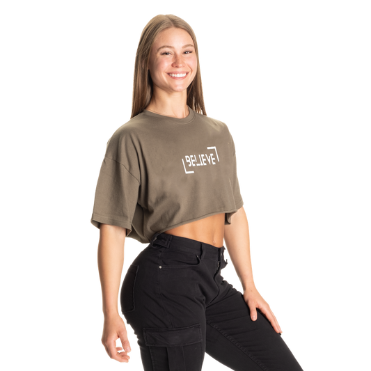 OS Crop top (olive)