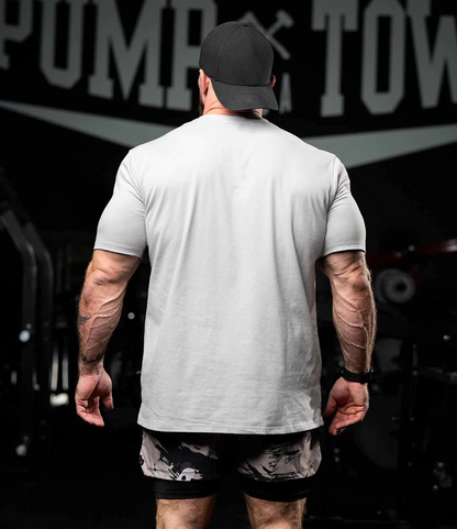 AXE TEE (LIGHT GREY)