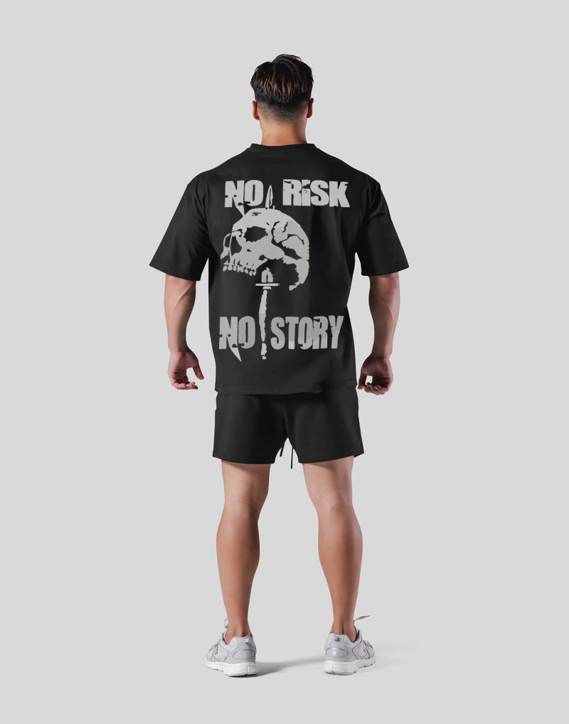 NO RISK TEE (BLK-OSFT)