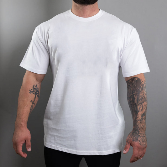 # Unisex oversized tee (White-OSFT)
