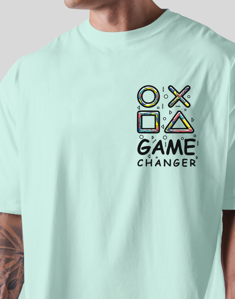 GAME CHANGER TEE (LIGHT SKY-OS)