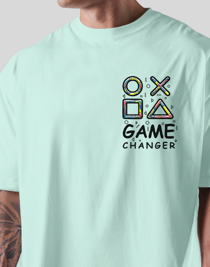 GAME CHANGER TEE (LIGHT SKY-OS)