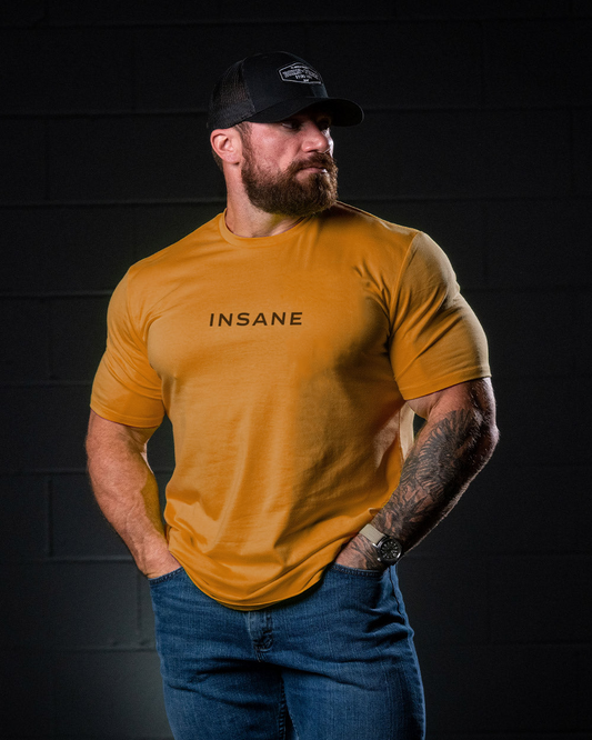 INSANE SIGNATURE TEE (MUSTURD-REG)