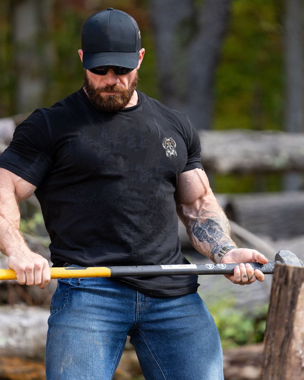 NO REST TEE (BLK-REG)